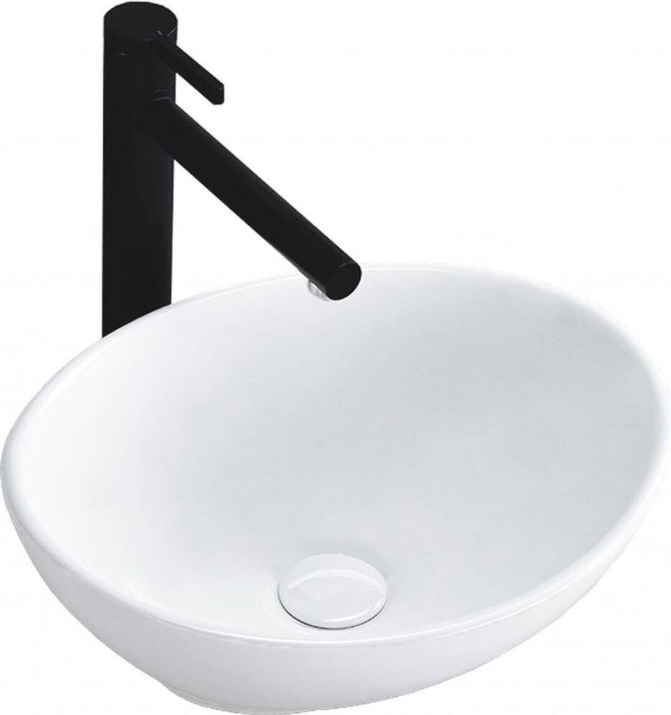 Rea Aufsatzwaschbecken Sofia Mini Oval White Produktbild 