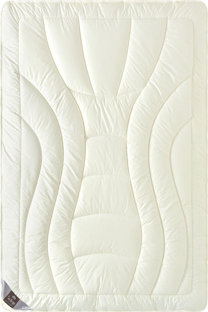 Bettdecke WOOL Premium Collection Winter 135x200 Bezug 100% Baumwolle
