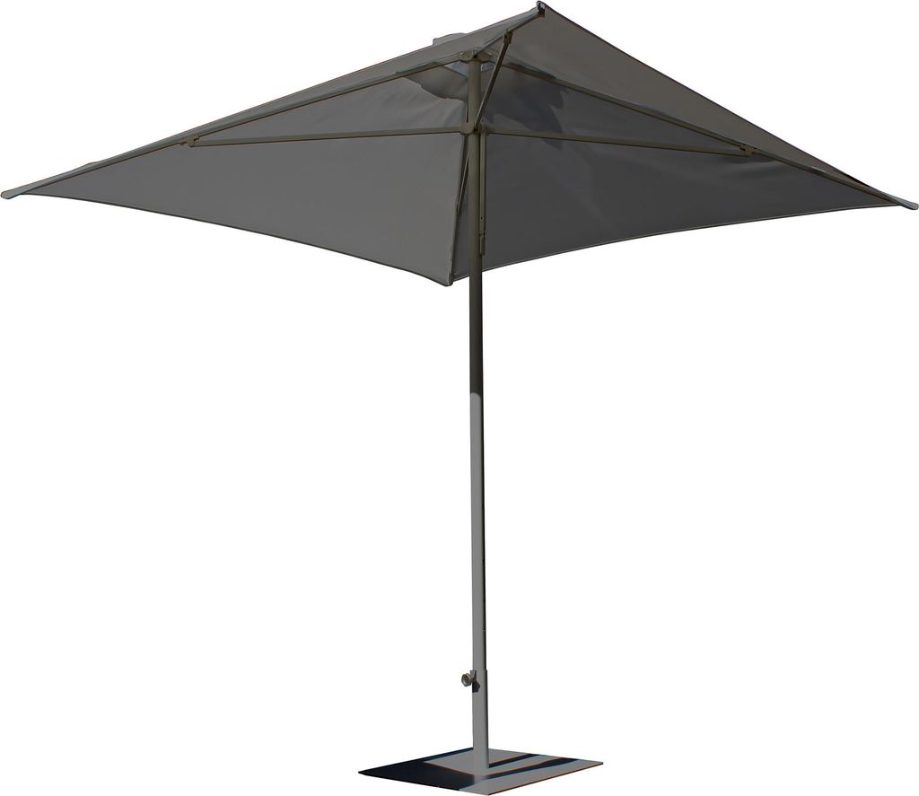 Sonnenschirm, Aluminium, Olefin-Stoff