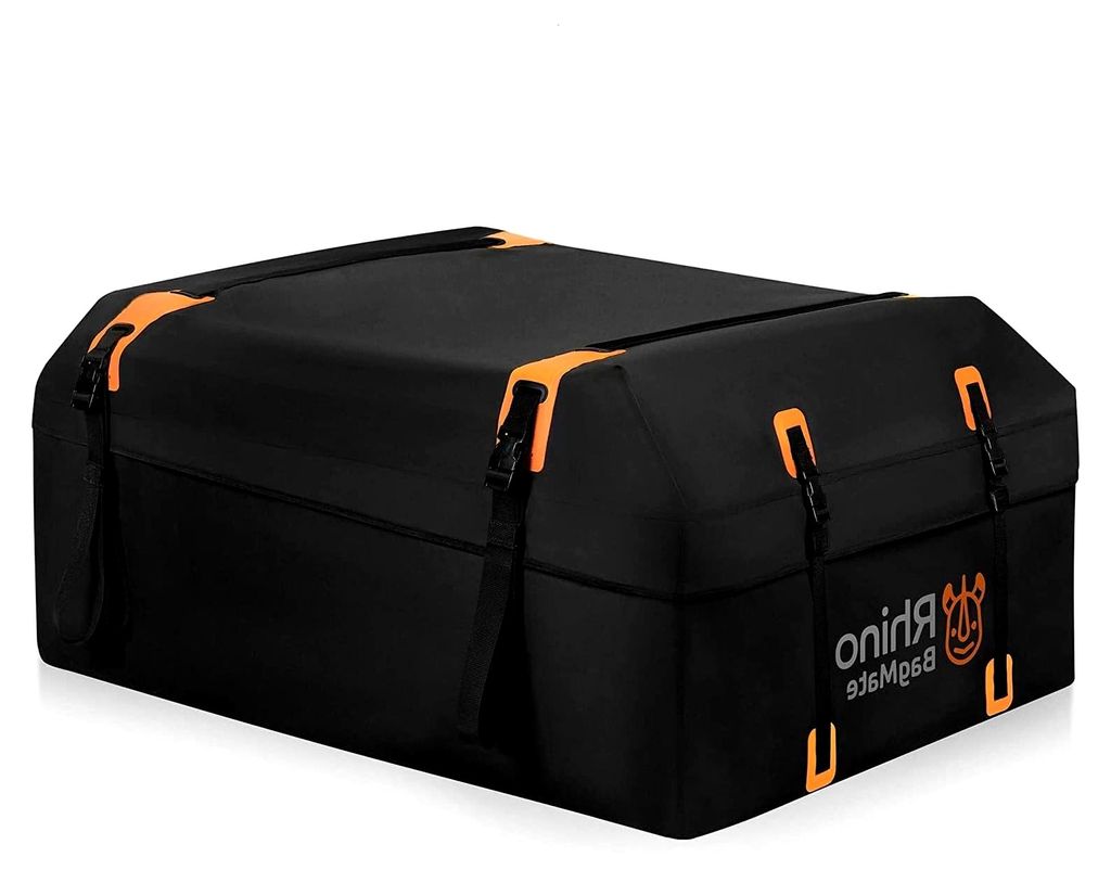 Rhino Dachtasche 540L – 100% wasserdicht und extrem robust – Autodach-Koffer für Fahrzeuge mit und ohne Reling – Inklusive Schutzmatte und 4...