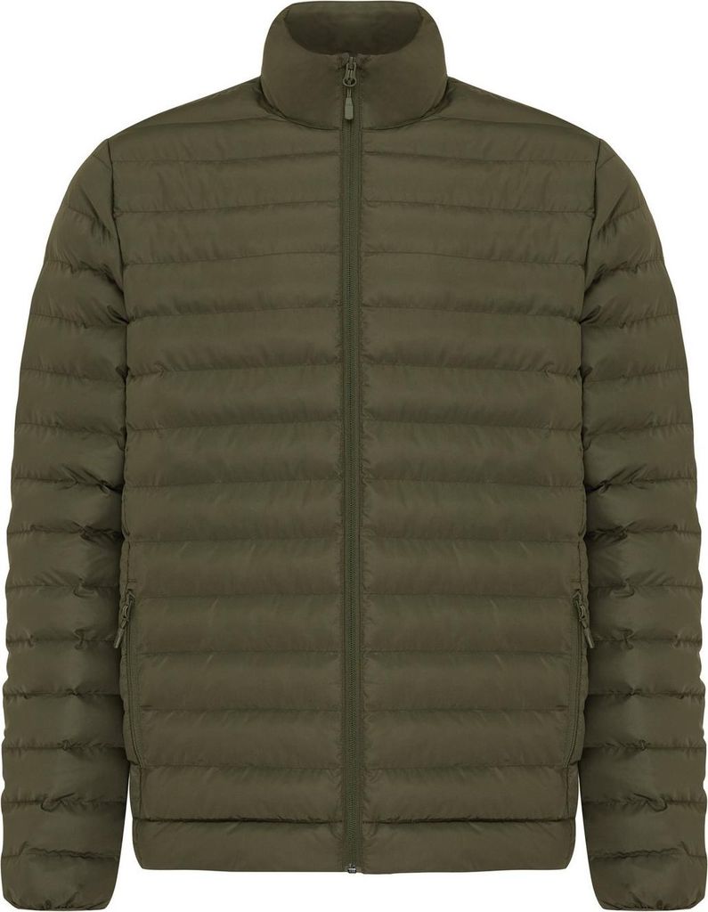 Iqoniq - "Maiko" Steppjacke für Herren, Recyceltes Polyester XD1272 (M) (Khaki)