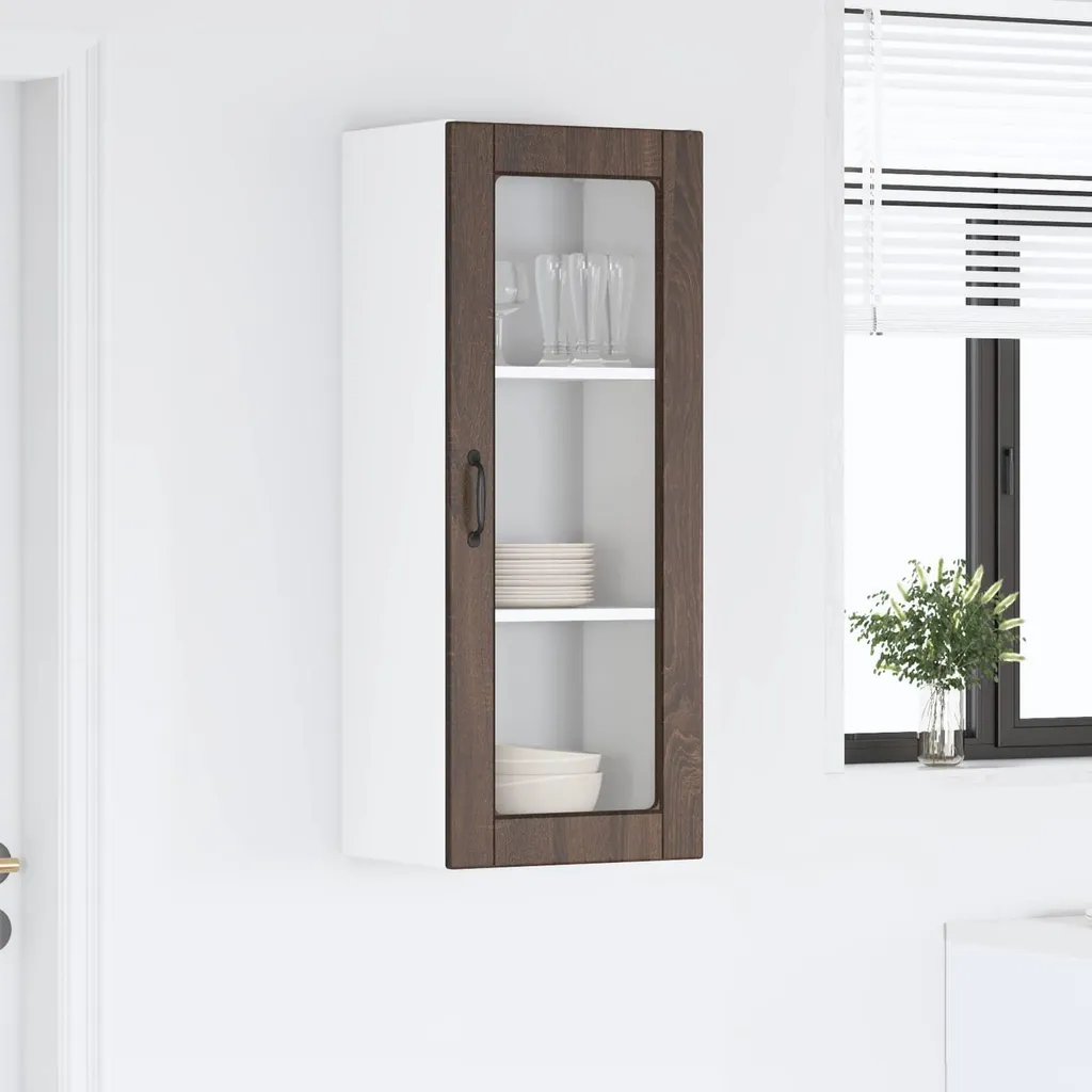 Mobiletto Cucina Rovere Marrone 40x31x100 cm | Salvaspazio vidaXL - 3