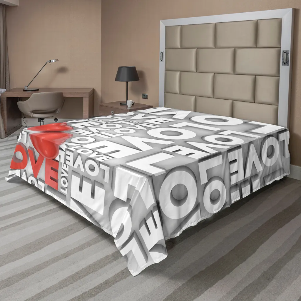 Drap Plat Anti-Froissage Grande Largeur 275x260 cm Doux pour Peau Sensible