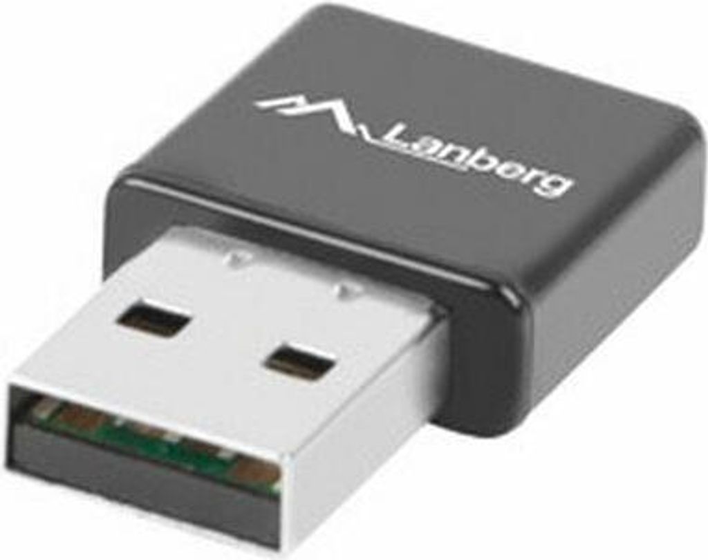 Adapter, Lanberg Wireless-Netzwerkkarte USB NC-0300-WI N300 2x interne Antenne