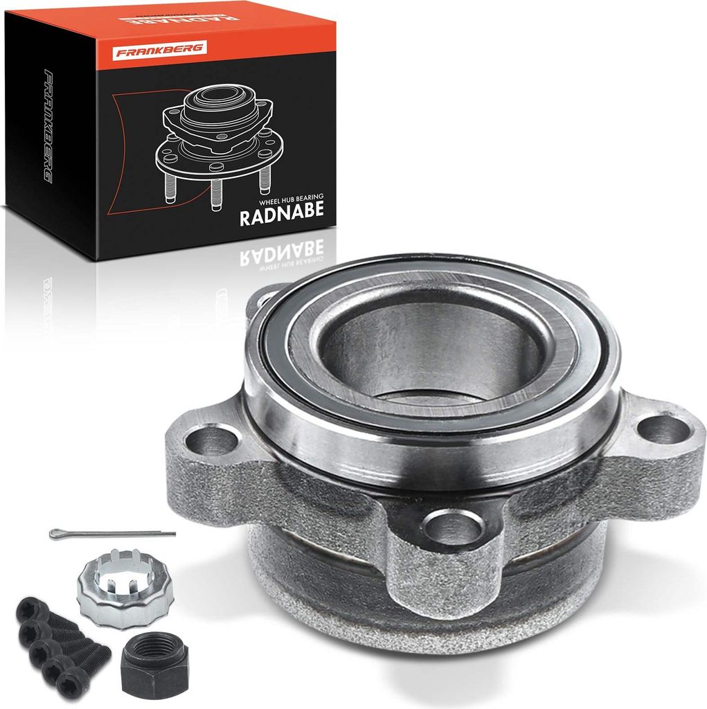 Frankberg 1x Radnabe Radlagersatz Vorderachse beidseitig für Ford Transit Bus Kasten 2.0L 2.3L 2.4L 2000-2006