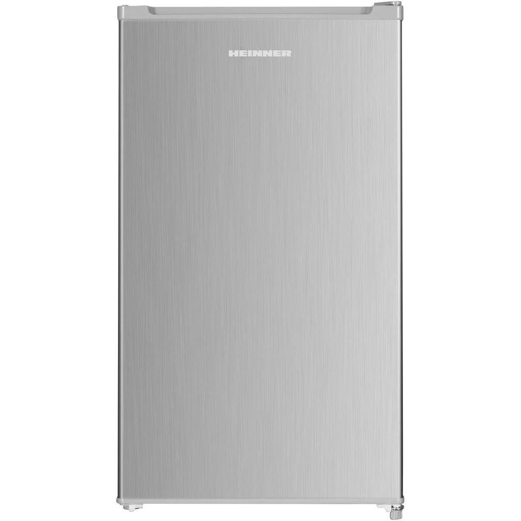 Heinner HF-HM90INVSE++ Tischkühlschrank 90 L, Inverter, mechanischer Thermostat, Wendetür, Silber