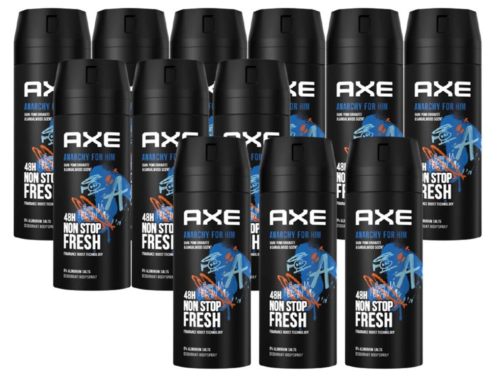AXE Anarchy for Him Bodyspray 12x 150ml Deo