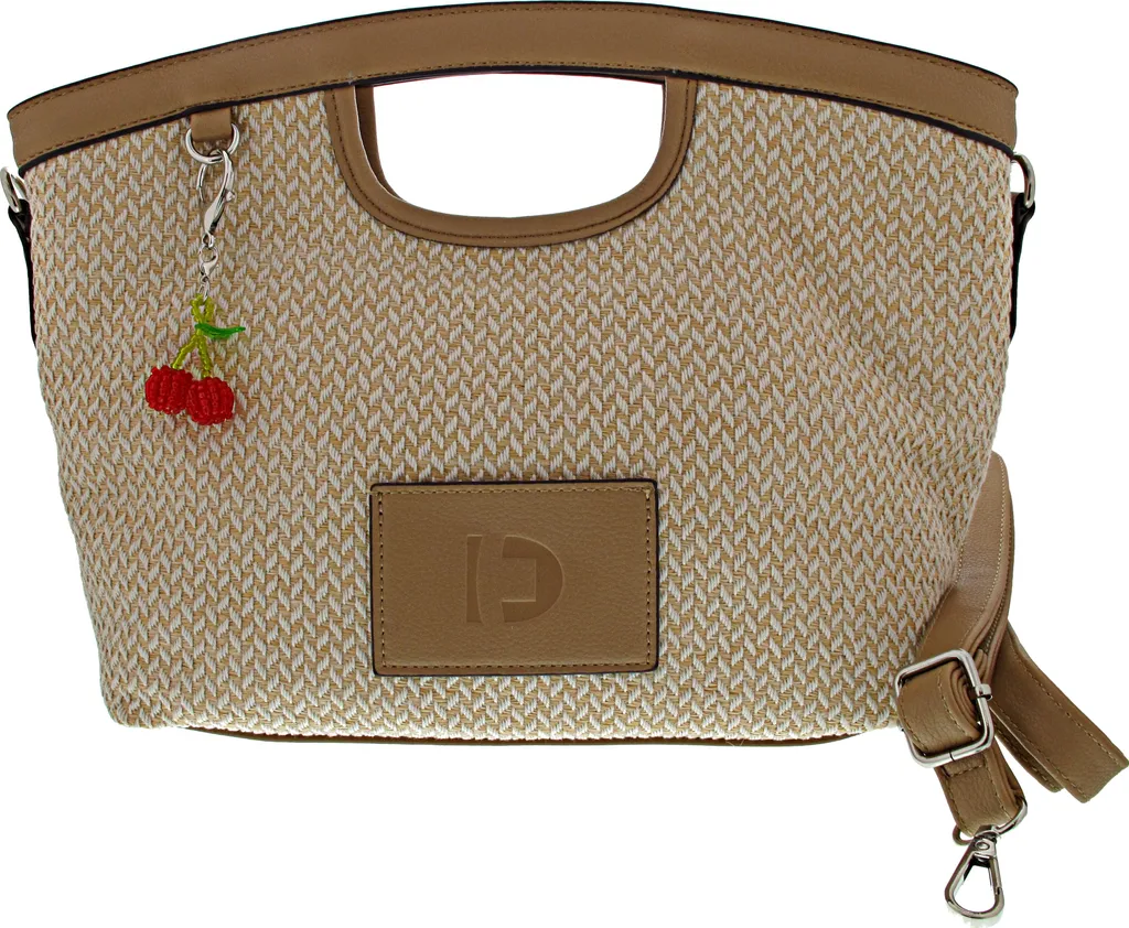 Grand Sac Cabas Femme Beige à Fermeture Éclair Tom Tailor Lucien