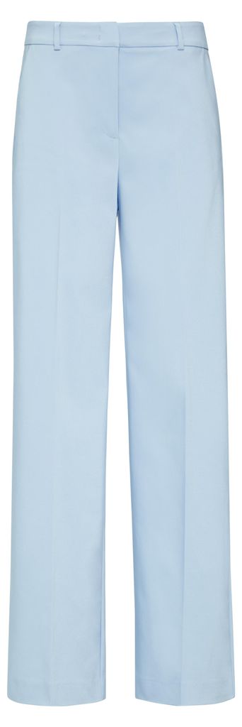 comma Hose Loose Fit Wide Leg in Blau, Größe 42