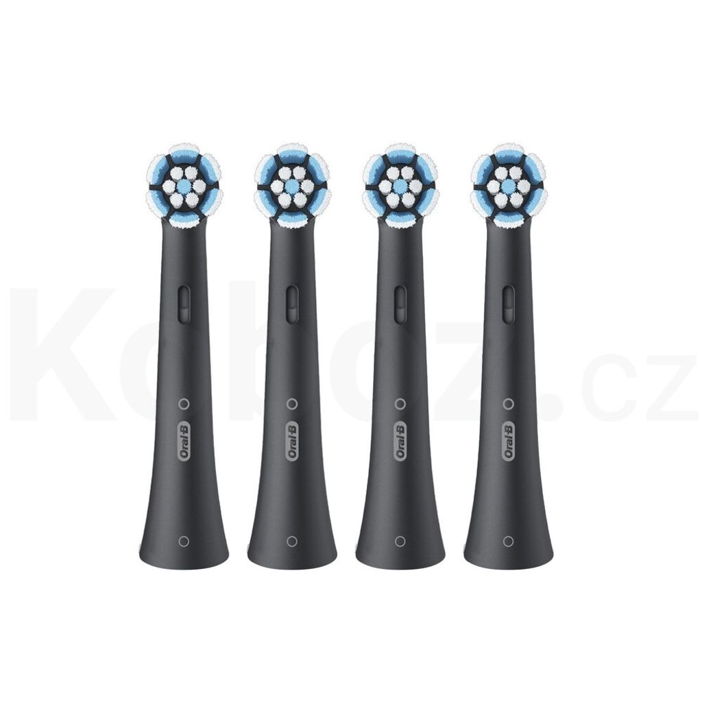 Braun Oral-B IO Gentle Care Schwarz Ersatzbürsten 4er Pack Produktbild 8
