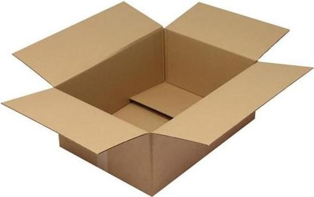 Faltkarton 1-wellig Maße 600x450x250mm Qualität 1.30 C braun TRANSPAK