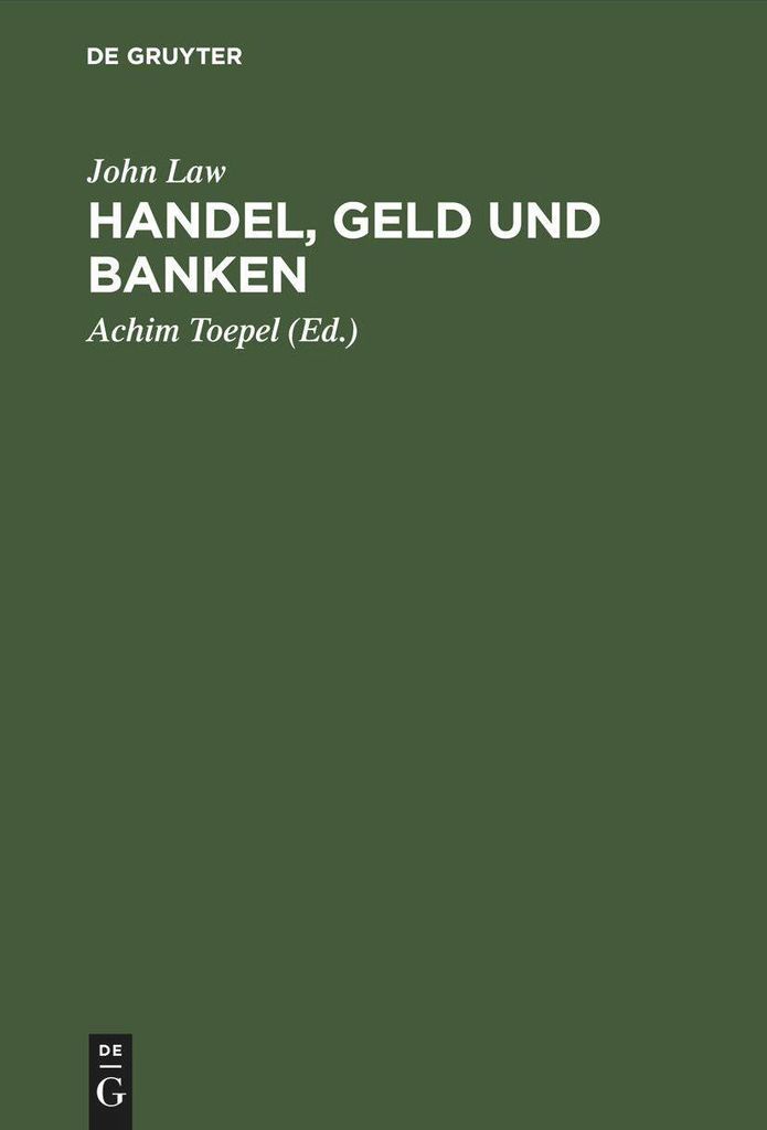 Handel, Geld und Banken