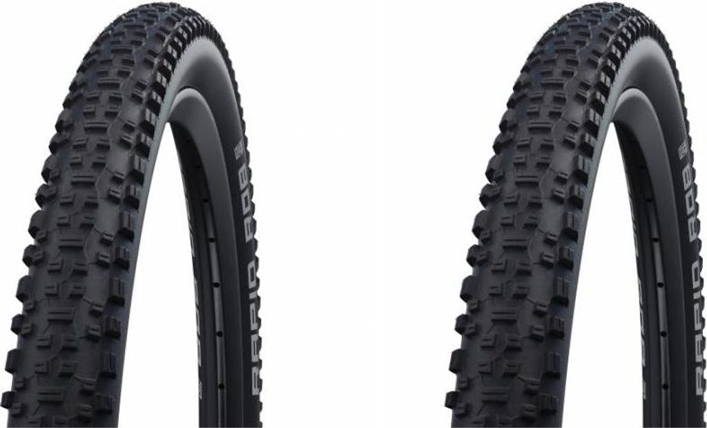 2x Schwalbe Rapid Rob HS425 29x2.25" MTB-Drahtreifen, 57-622, schwarz, ideal...