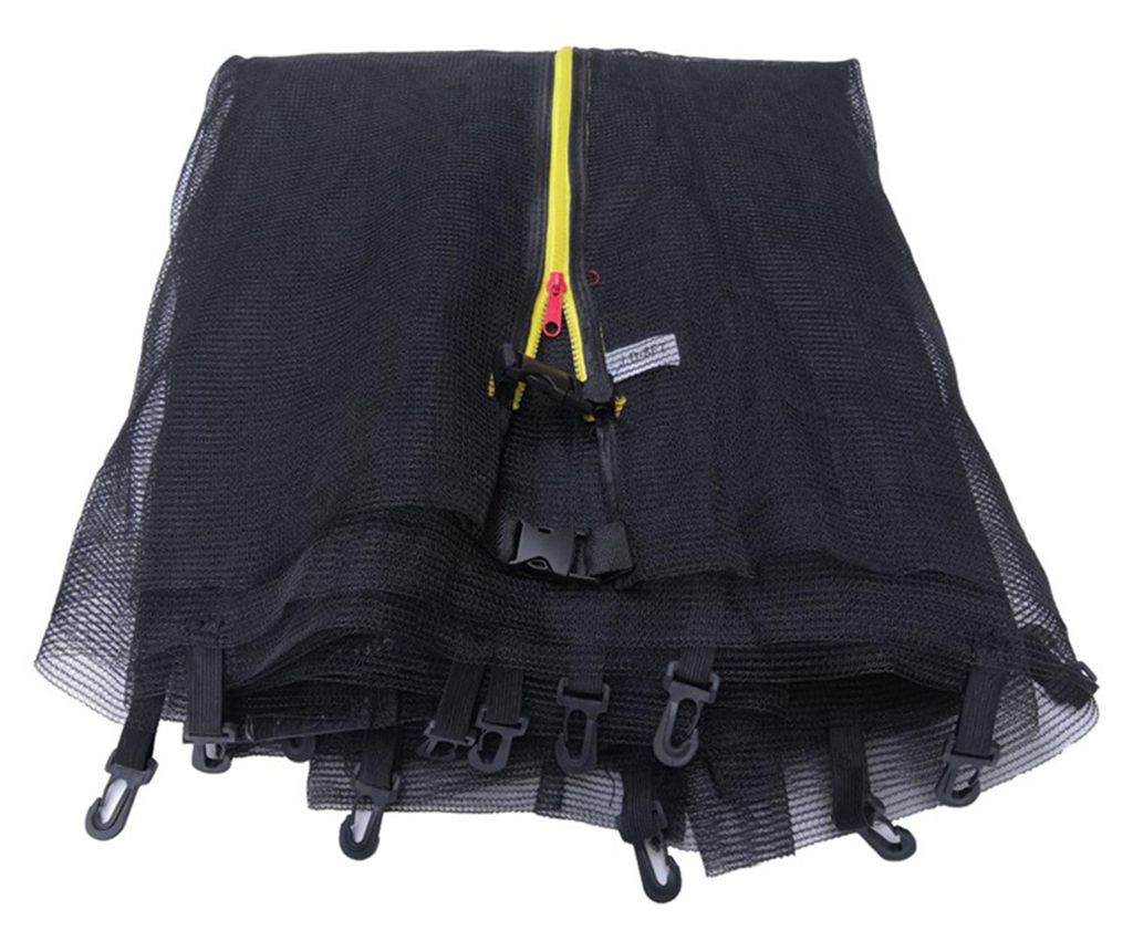 Trampolin-Schutznetz, hochstrapazierfähig, wasserdicht, aus Nylon, rund, Ersatz-Sicherheitsnetz für Heimtrampolin
