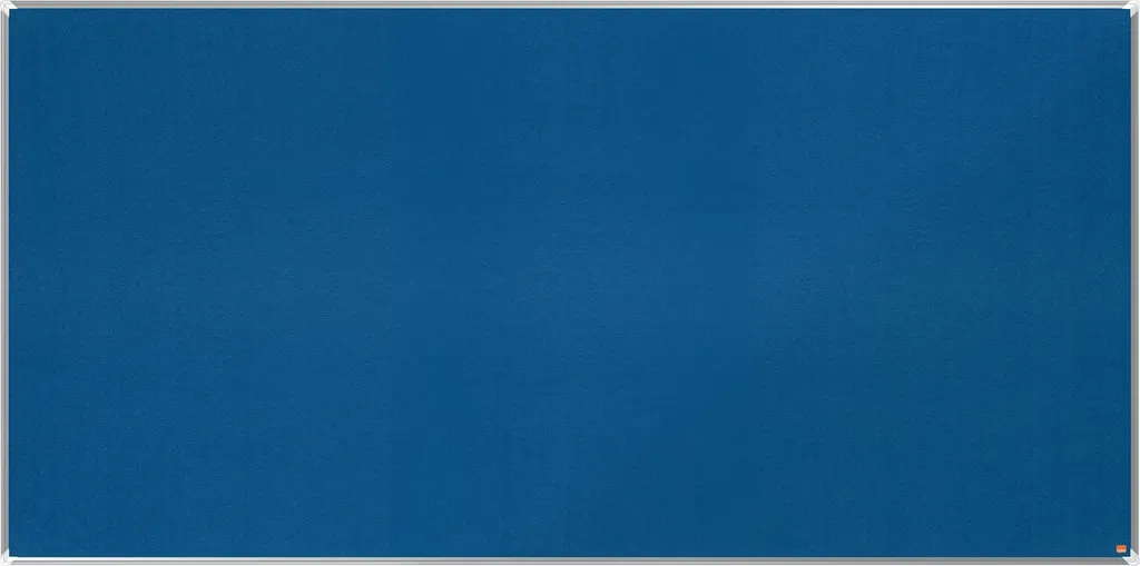 Grand Tableau en Feutre Bleu Nobo 120x240cm avec Cadre Haute Qualité