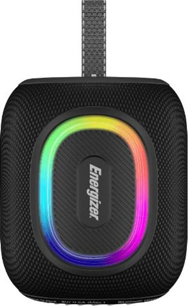 Enceinte Sans Fil Energizer BTS081 Idéale pour Voyage et Extérieur