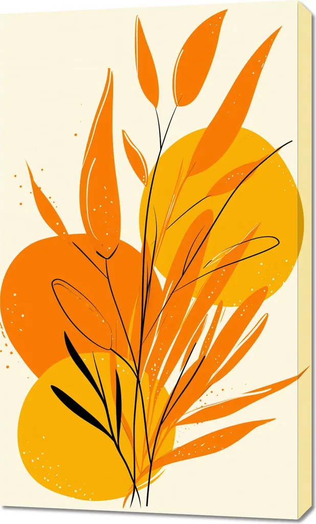 Tableau Ambiance Estivale 60x100 cm pour Illuminer votre Salon Moderne