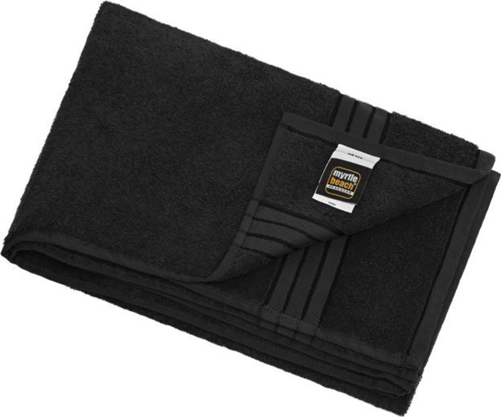 Bath Sheet black, Gr. one size