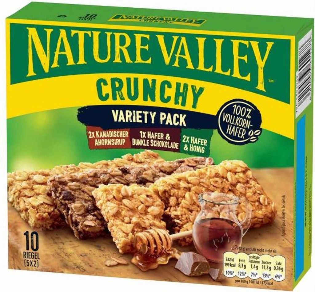 Nature Valley Crunchy Variety Pack 5x2er Produktbild 