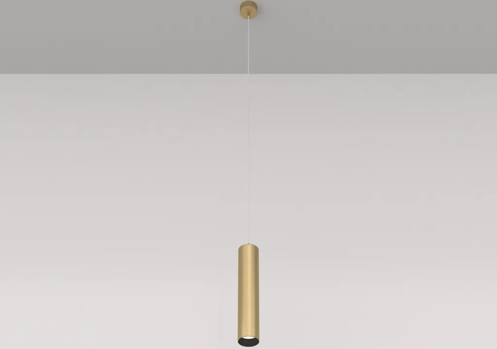 Suspension Maytoni FOCUS Laiton Doré GU10 50W - Luminaire Design Chic