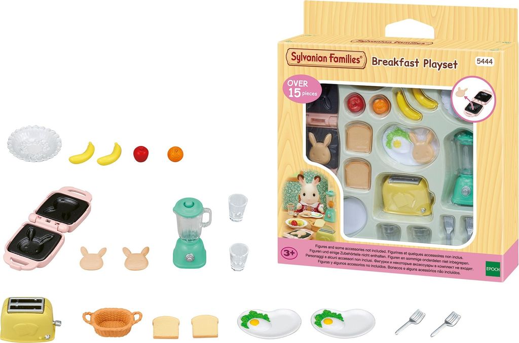 Sylvanian Families Zestaw śniadaniowy z tosterem, zestaw do Zdjęcie produktu 