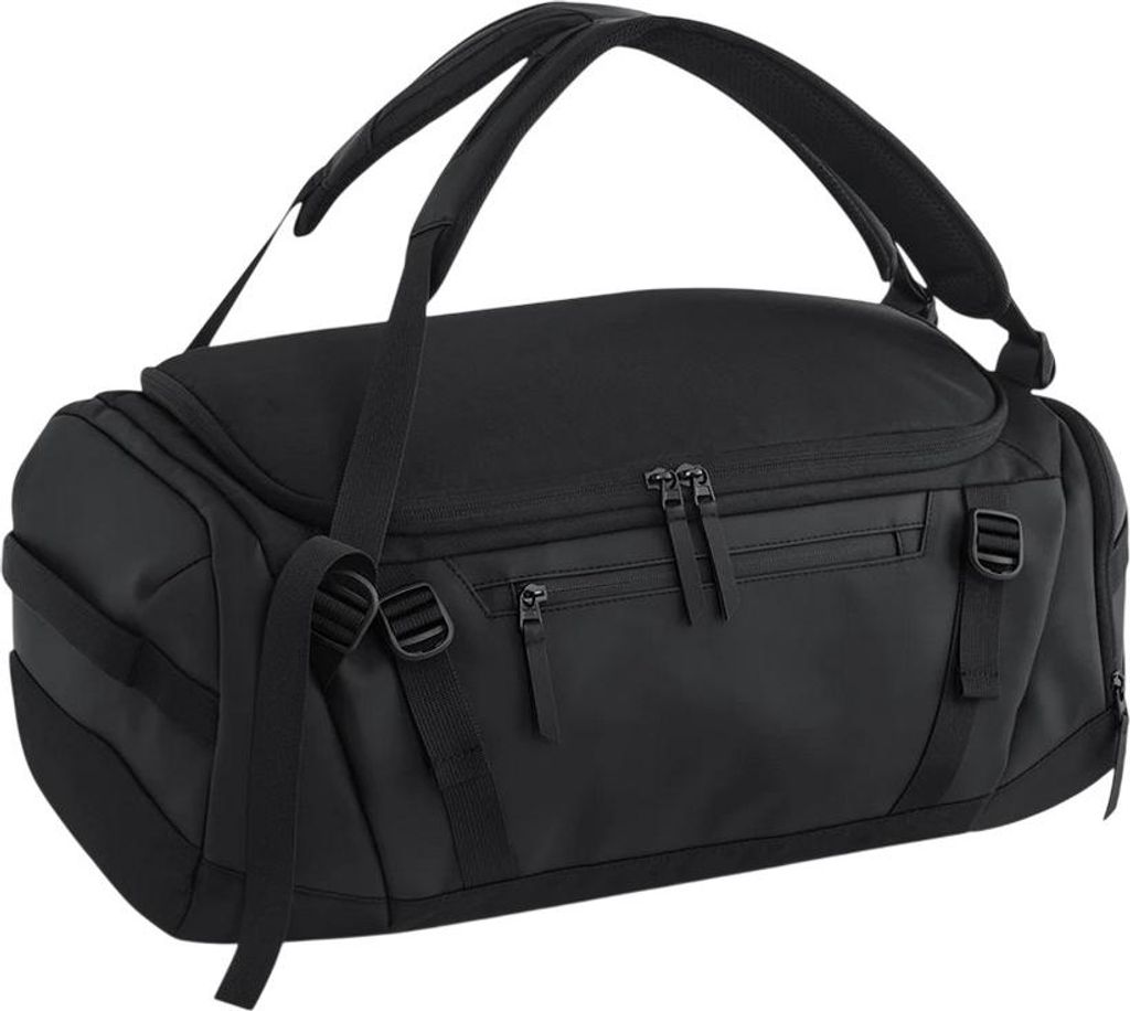 Quadra - "Zurich" Reisetasche, Hybrid, 45l PC8078 (Einheitsgröße) (Schwarz)