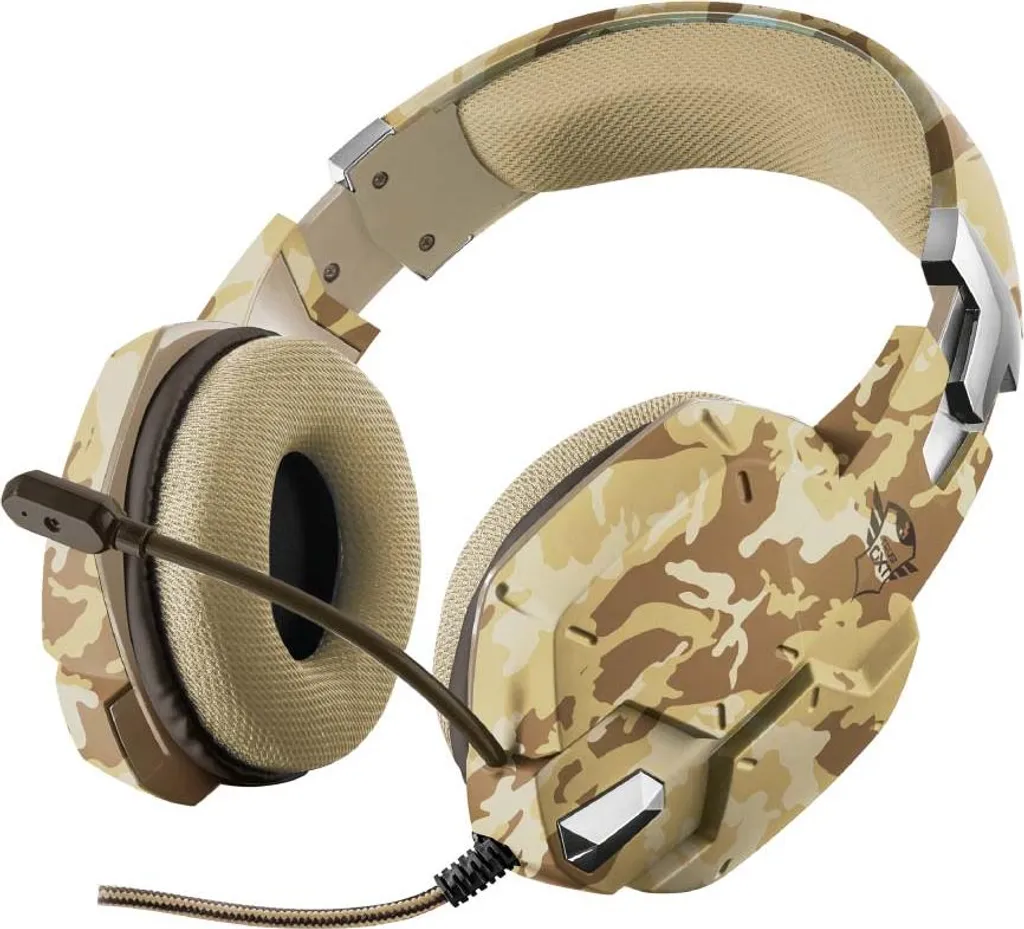 Casque Audio Gaming Trust GXT 322D Carus avec Coussinets en Maille Respirante