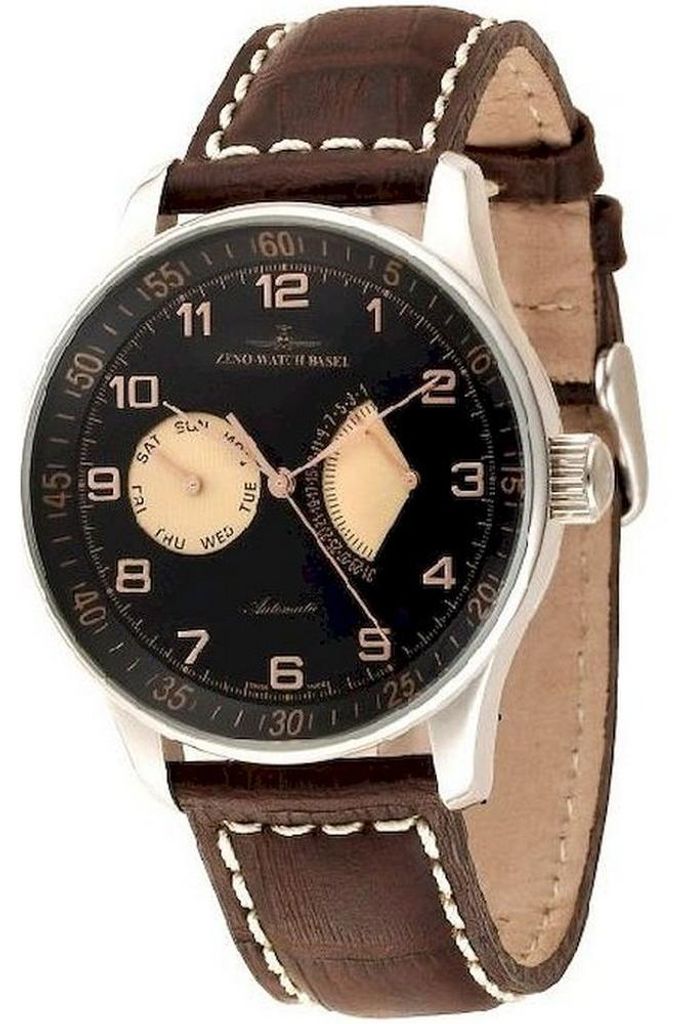 Zeno-Watch - Armbanduhr - Herren - Chrono - X-Large Retro Retrograde - P592-g1