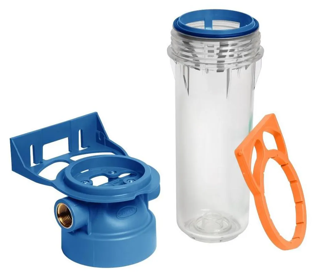 Boîtier de filtre transparent 10 pouces à sédiments haute pureté