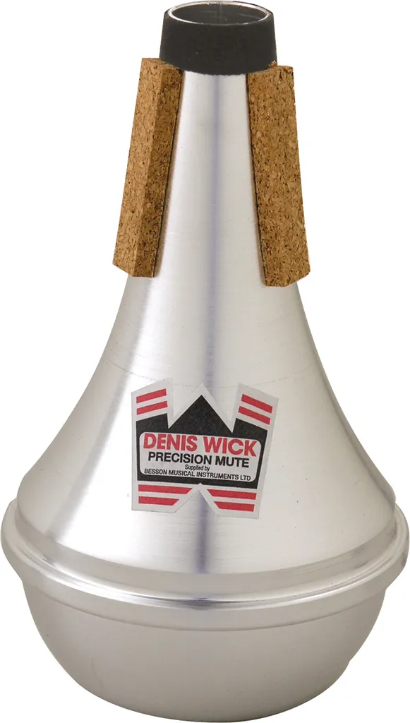 Denis Wick 5504 sourdine trompette en aluminium avec liège de qualité