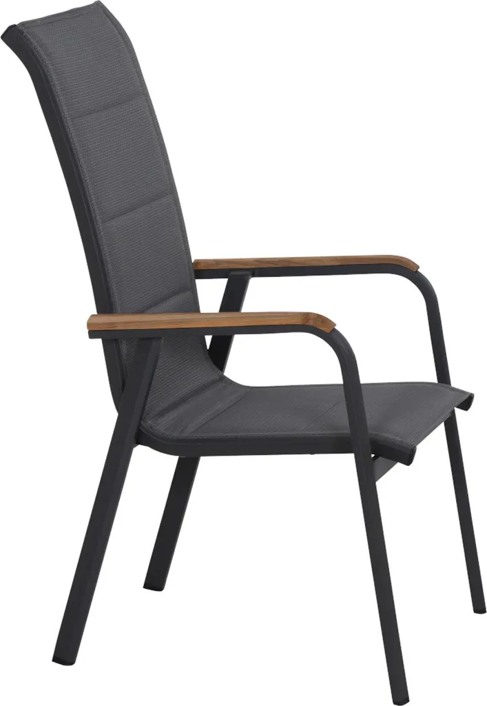 Fauteuil de jardin Tesoro avec dossier ergonomique et structure robuste - 7