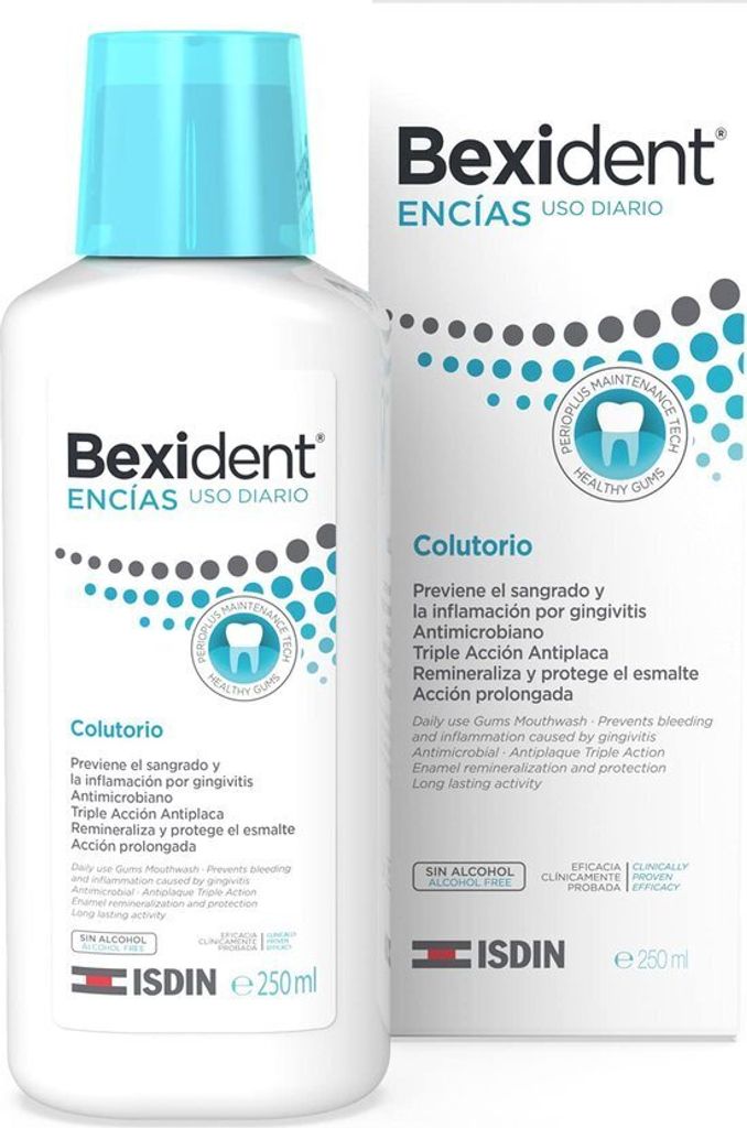 Isdin Bexident Gum Mundwasser mit Cpc + Cymenol 250 ml