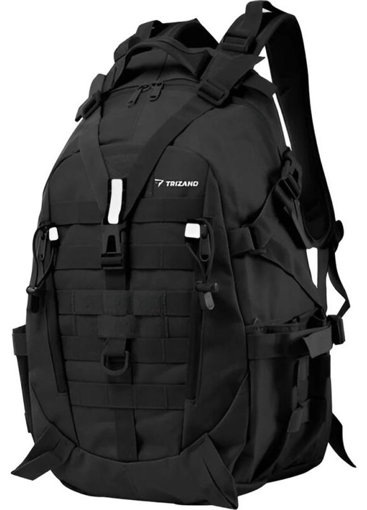Trizand 20534 Militärrucksack schwarz 25 l Produktbild 