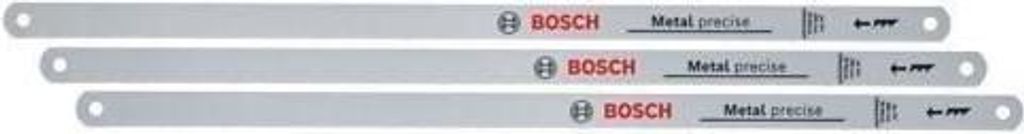 Bosch Säbelsägeblätter Set, 3 Stück, 300 mm, Bimetall, Metall/Kunststoff/Holz