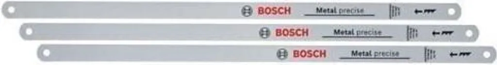 Set di lame per seghetto alternativo Bosch, 3 pezzi, 300 mm, bimetallo, metallo/plastica/legno