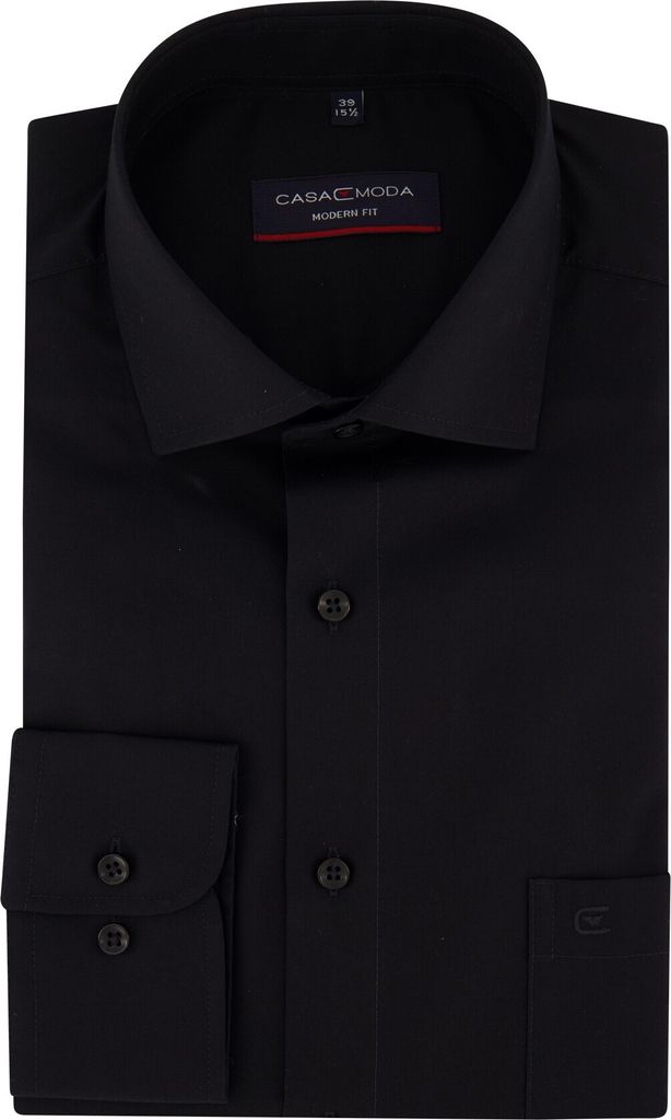 Casa Moda Business-Hemd Schwarz Produktbild 