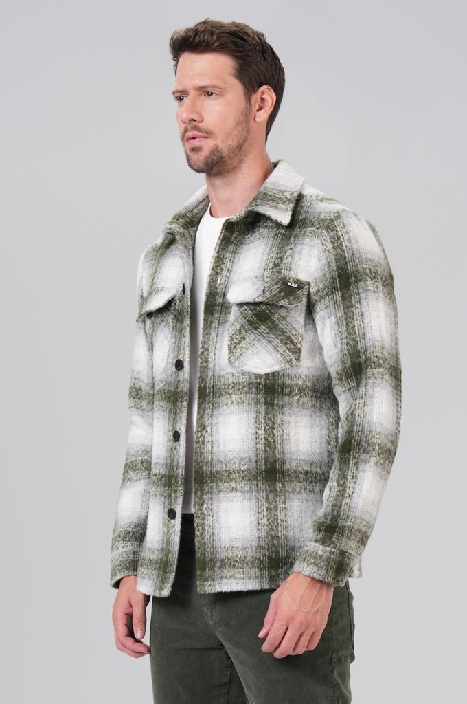 M.O.D Miracle of Denim Flanell Shirt Hemden Herren Brown Check