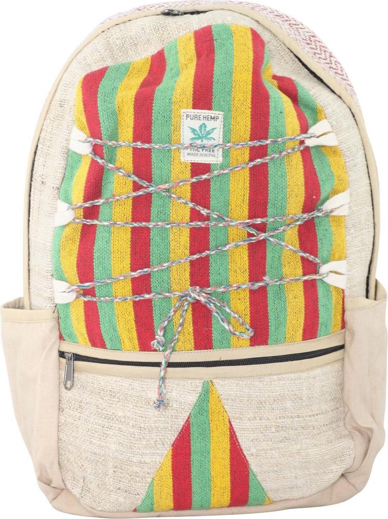 Rucksack Hanf - Muster 04 - Tasche