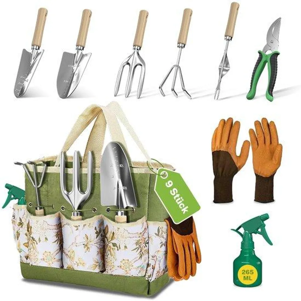 Kit outils de jardinage antirouille pour en finir avec l'usure