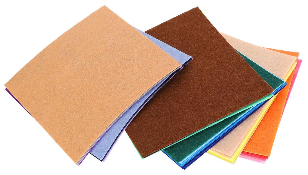 40 Stück farbiger gewebter Stoff, quadratische Nähte, dekoratives Stoffmaterial, DIY-Nähzubehör