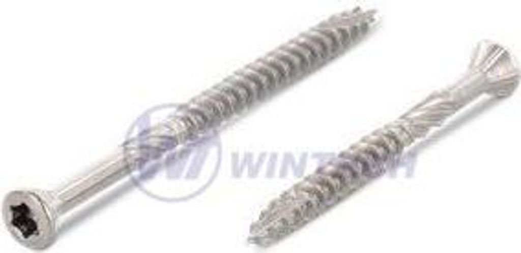 Terrassenschrauben-Reduzierer. ZH 4x60/36 Edelstahl C1 TX / Packung mit 200 Stück