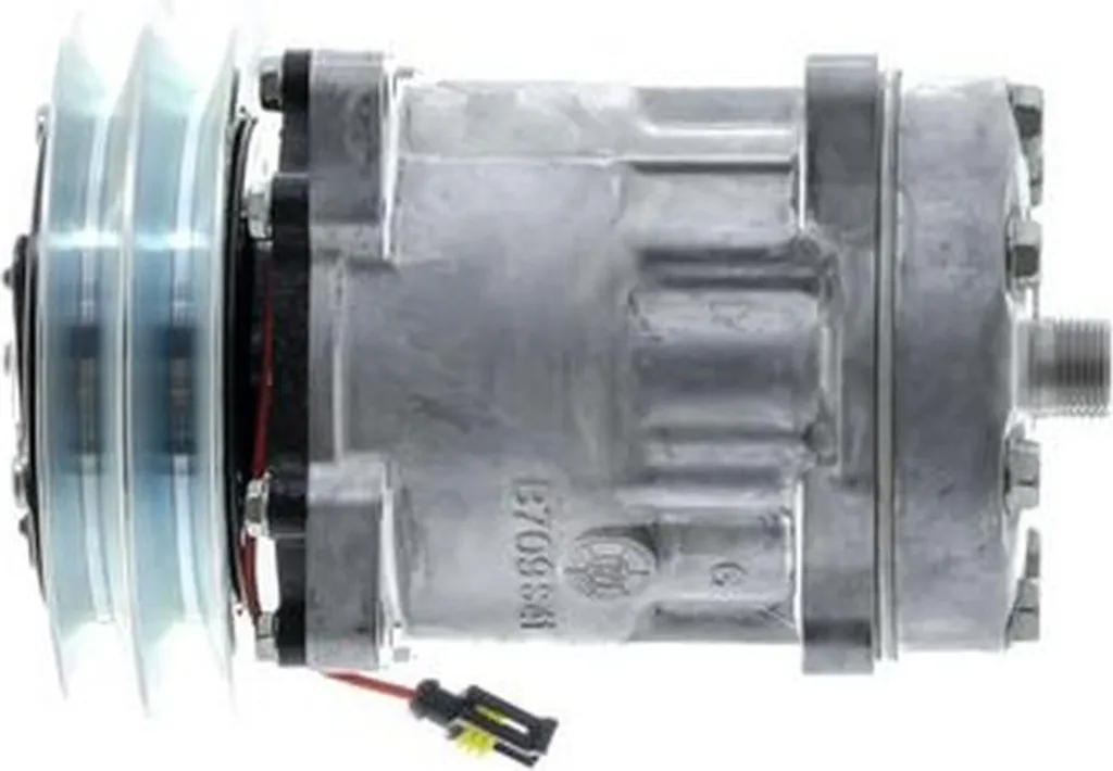 Compresseur de clim 12V pour DEUTZ-FAHR AGROTRON - Qualité MAHLE 150mm