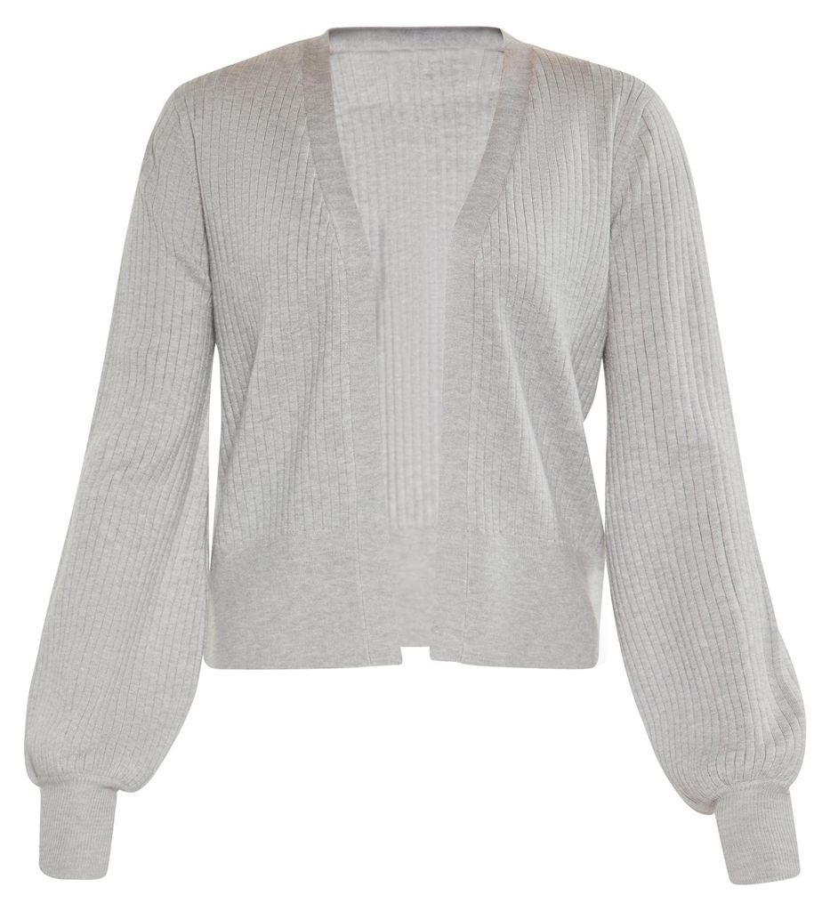 VINAJA damen strickjacke - grau melange, L