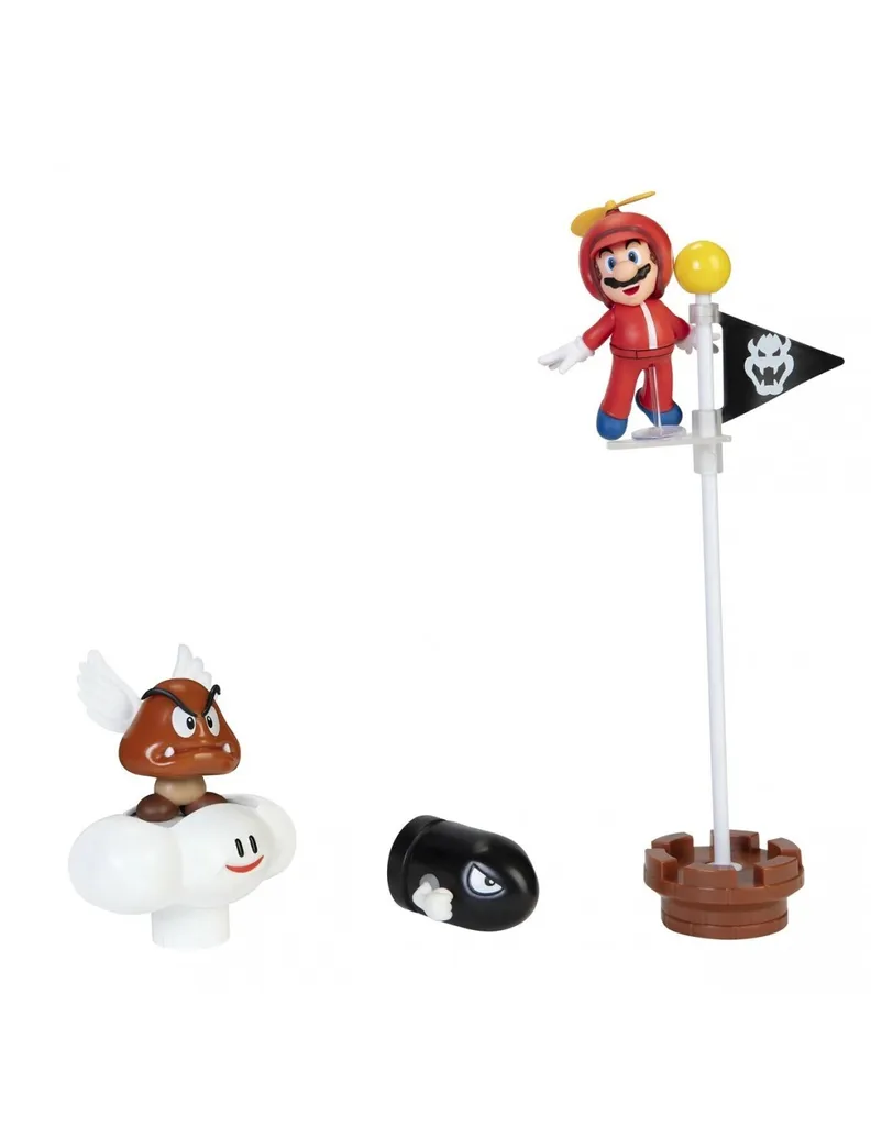 Cadeau Idéal Fan Nintendo : Super Mario Cloud World Diorama Set Articulé