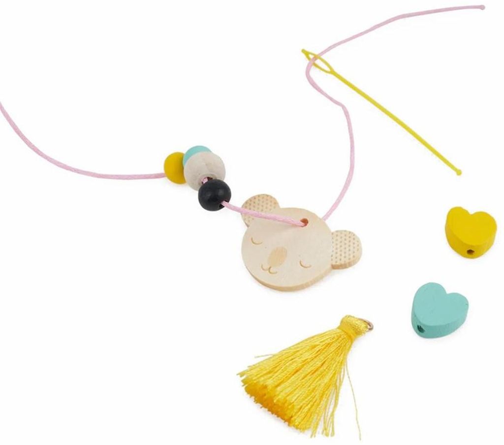 Petit Collage Schmuckherstellungsset Charming Animals Produktbild 