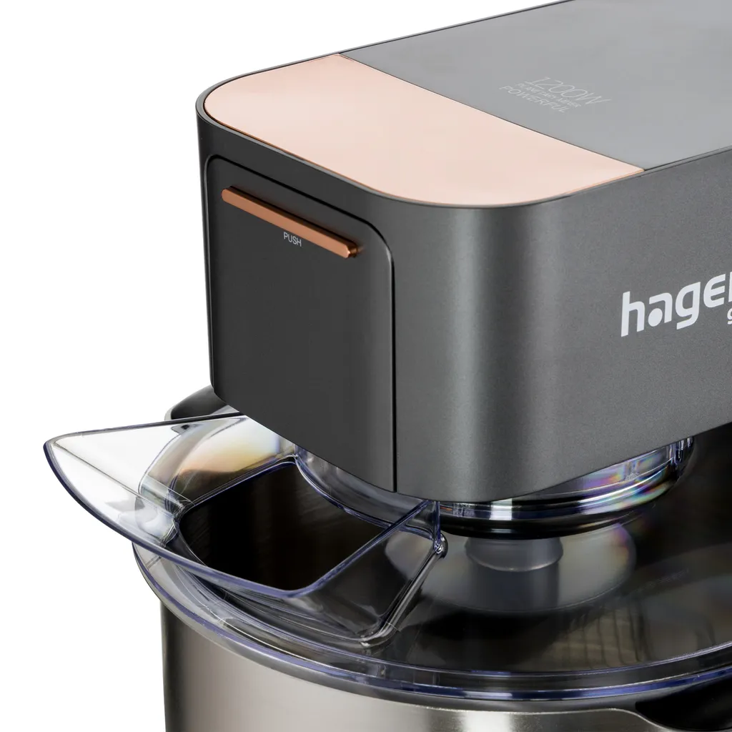 Robot culinaire Hagenuk pour pâtisserie maison 1200W bol inox de 5,5L