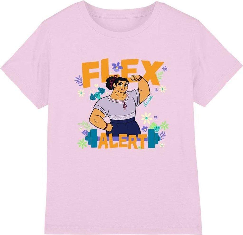 Encanto - "Flex Alert" T-Shirt für Kinder TV4290 (116) (Pink)