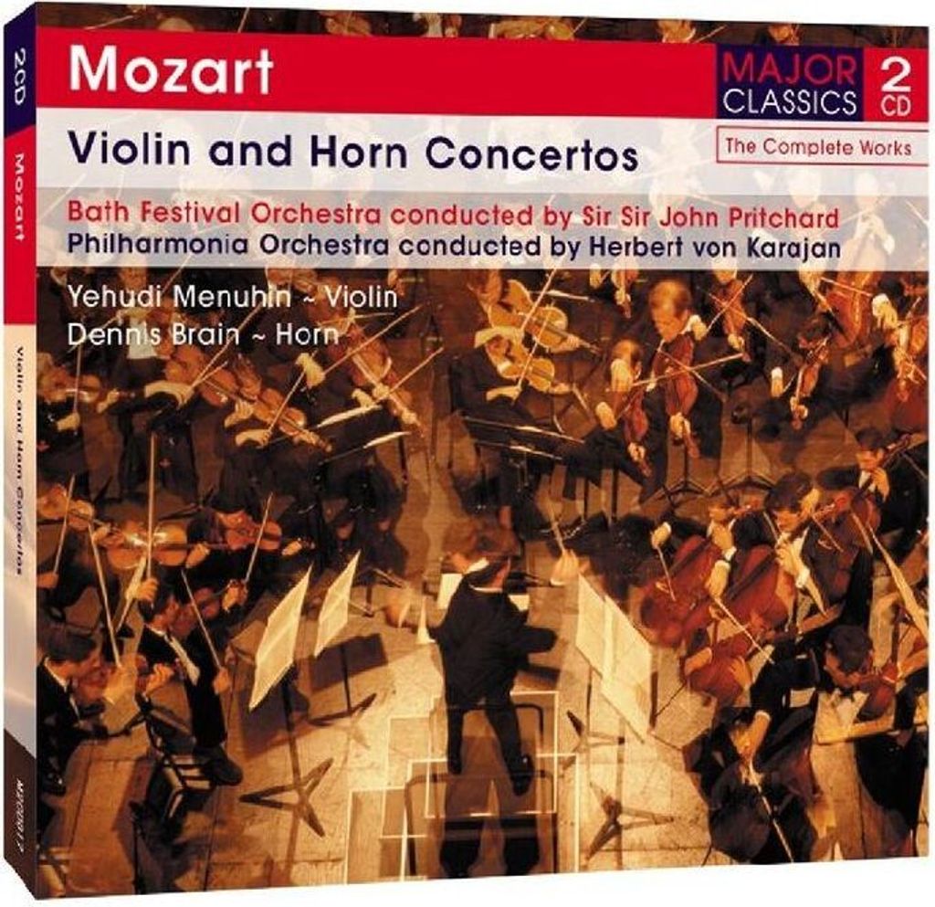 BFO,PO/Karajan,Pritchard-Violin & Horn Concertos