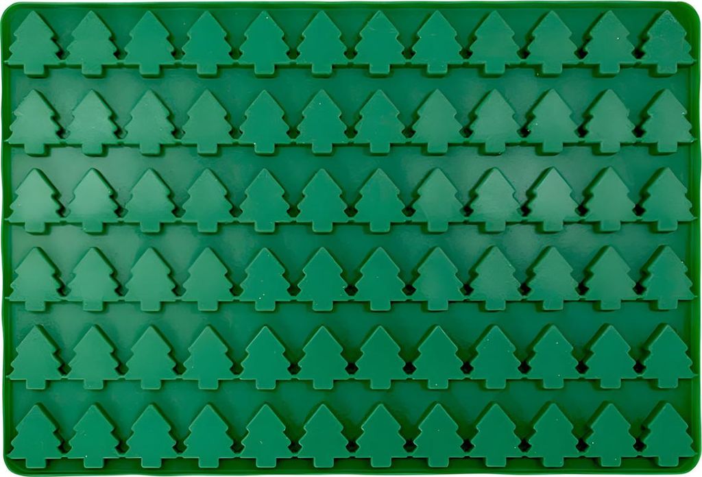 Nobby Backmatte für Hundeleckerlis, Tanne Weihnachten, 72 Formen, 30 x 20 cm