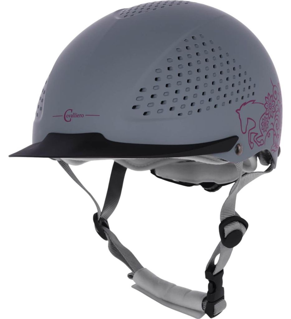 Covalliero Reithelm Beauty 2.0 grau 48-51 cm